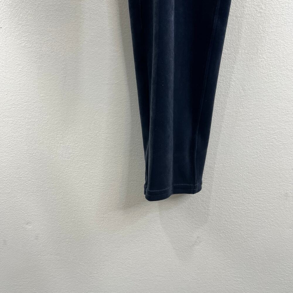 Spanx Blue Velvet Ankle Legging High-Rise Waistband Skinny Leg Pull-On Size XL - Picture 4 of 10